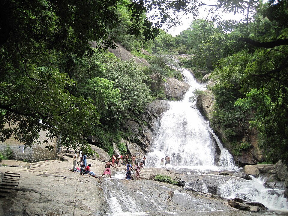 Monkey Falls near Aliyar